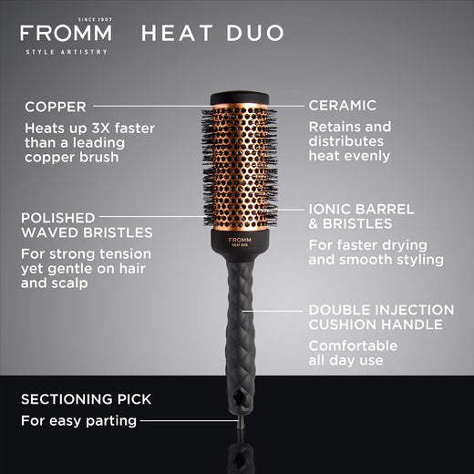 Fromm Heat Duo Copper Thermal Round  1.75" (#NBB020)