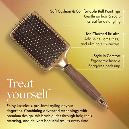 Olivia Garden NanoThermic Styler Paddle (NT-PDL)