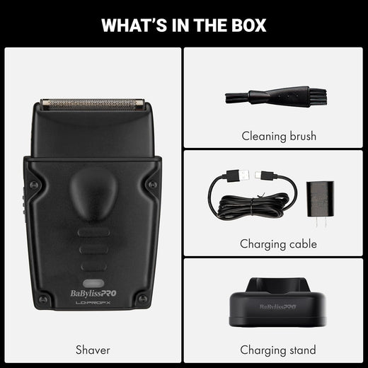 BaBylissPRO Compact LO-PROFX Shaver (Black)