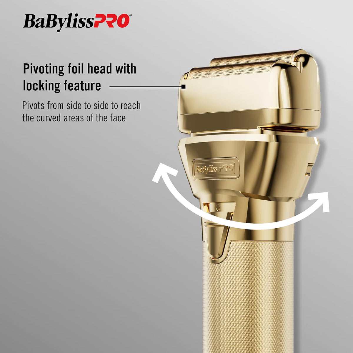 BaBylissPRO FXONE™ GOLDFX Double Foil Shaver