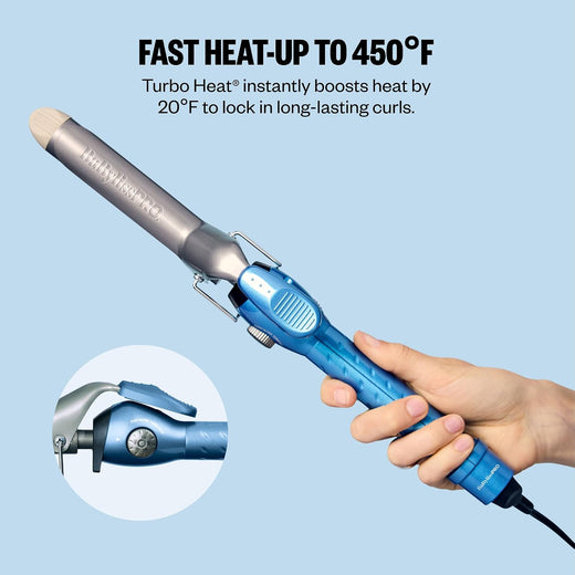BaBylissPRO Nano Titanium 1" Spring Curling Iron