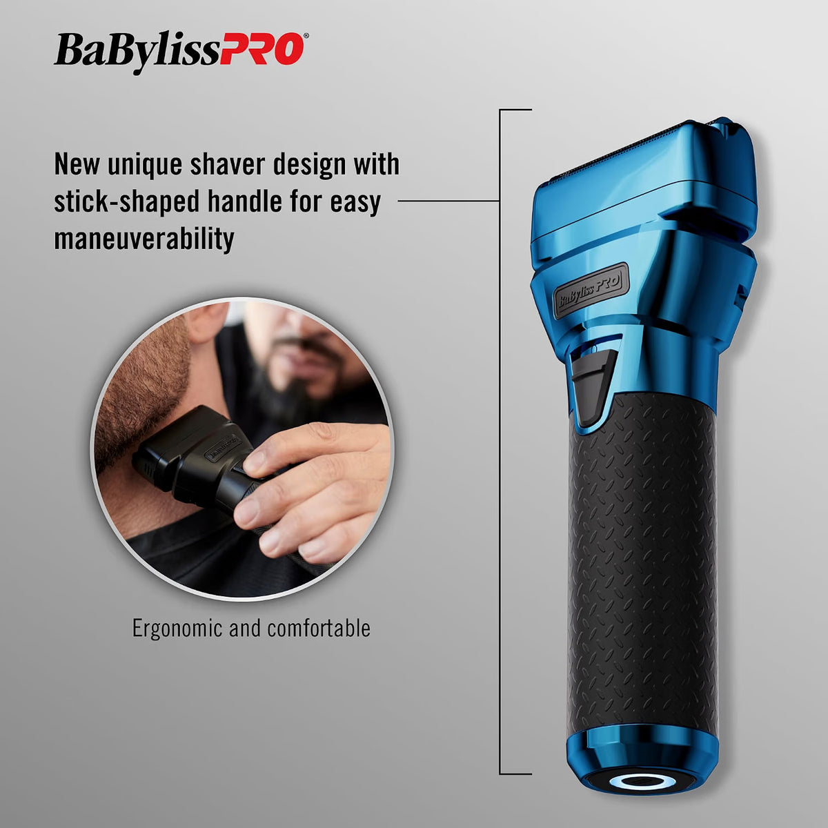 BaBylissPRO® FXONE BlueFX Double Foil Shaver