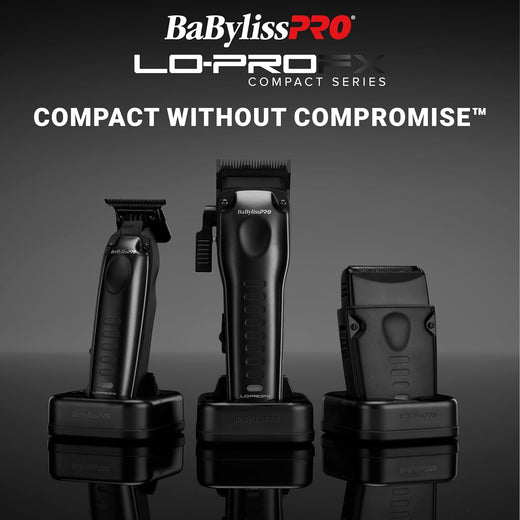 BaBylissPRO Compact LO-PROFX Shaver (Black)