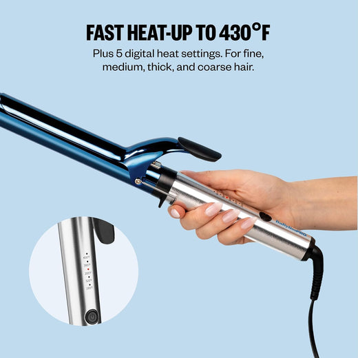BaBylissPRO Nano Titanium 1 1/4" Extended Barrel Curling Iron