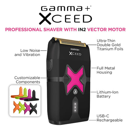GAMMA+ XCEED Shaver