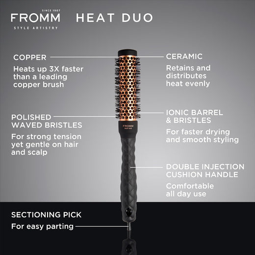 Fromm Heat Duo Copper Thermal Round 1" (#NBB018)
