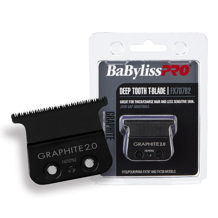 BaBylissPRO Replacement Black Graphite Deep Tooth T-Blade
