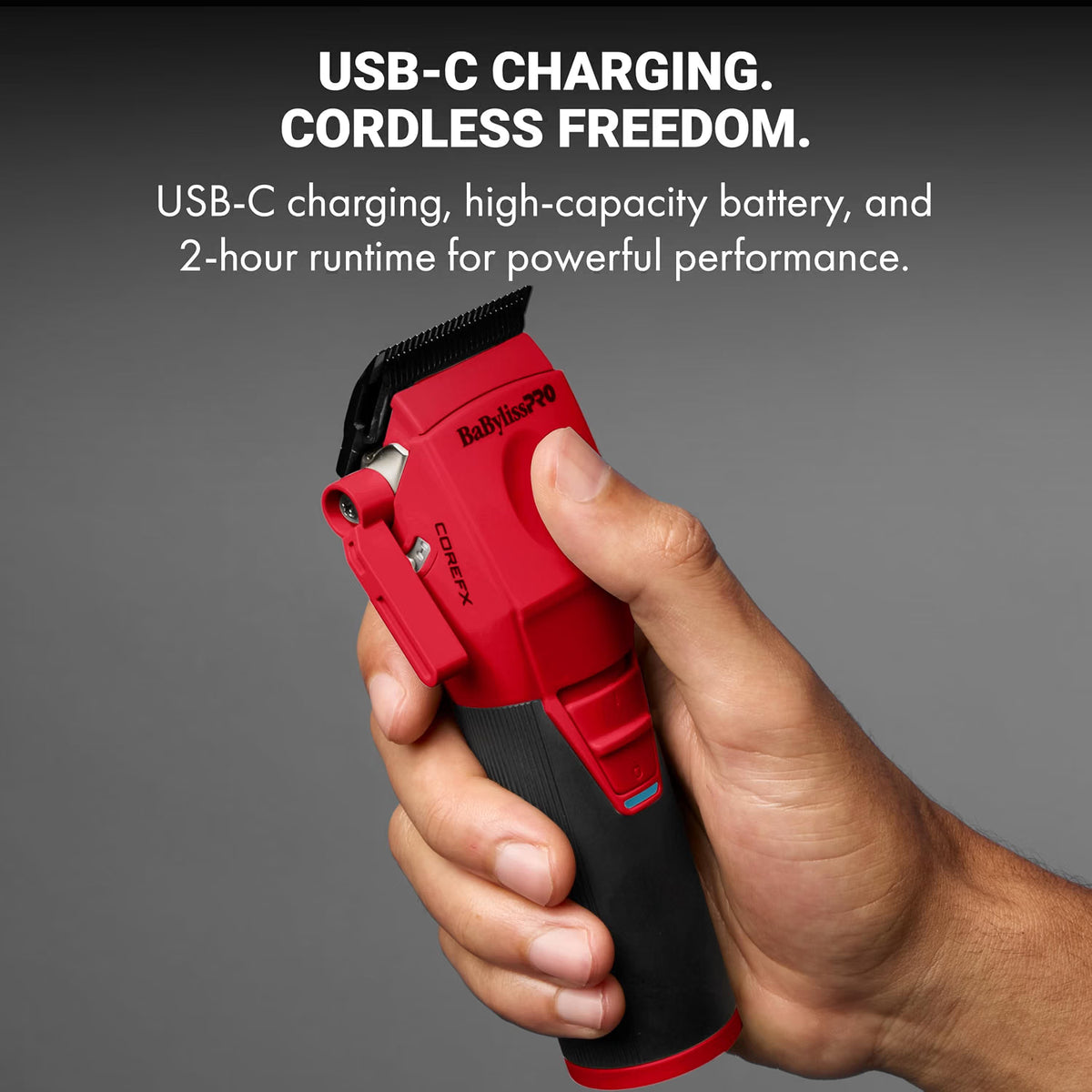 BaBylissPRO COREFX Clipper (Red)