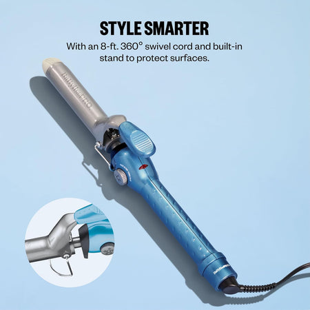 BaBylissPRO Nano Titanium 1" Spring Curling Iron
