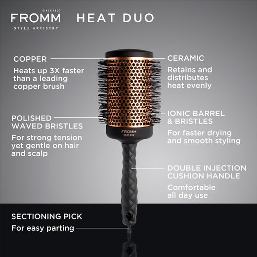 Fromm Heat Duo Copper Thermal Round 2.5" (#NBB022)