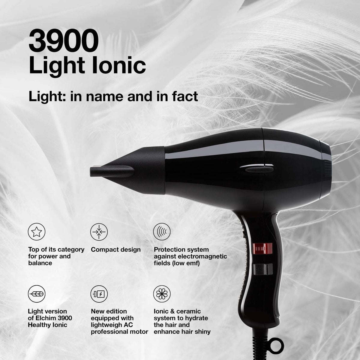Elchim 3900 Light Ionic Dryer