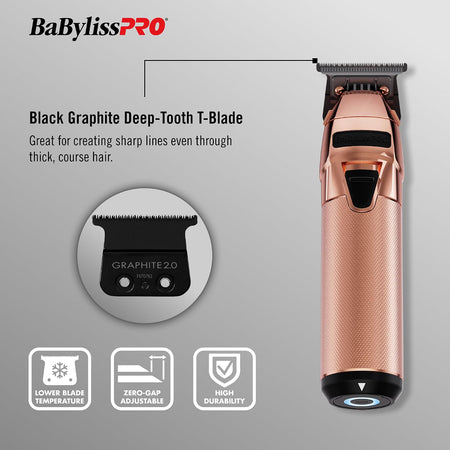 BaBylissPRO FXONE RoseFX Clipper & Trimmer Prepack (Tools Only)