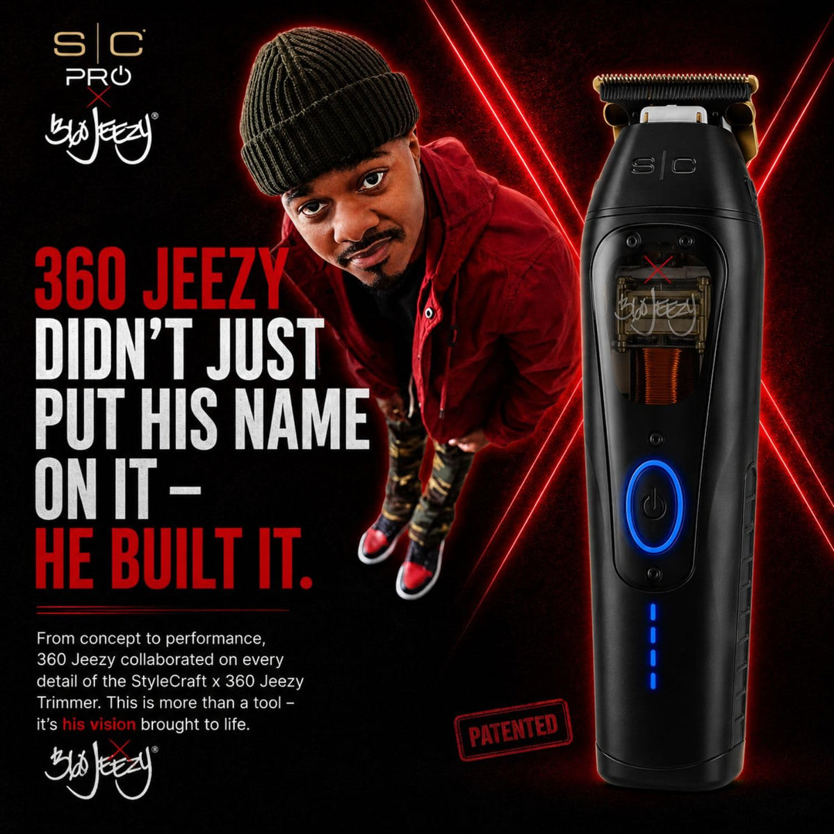 StyleCraft X 360 Jeezy Trimmer