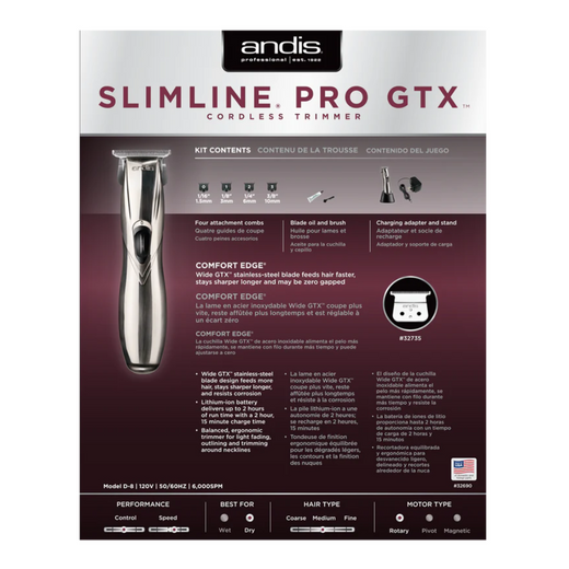 Andis Slimline Pro GTX Trimmer