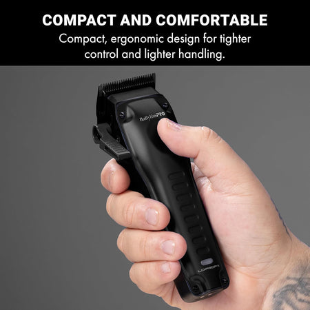 BaBylissPRO LO-PROFX Compact Clipper (Black)