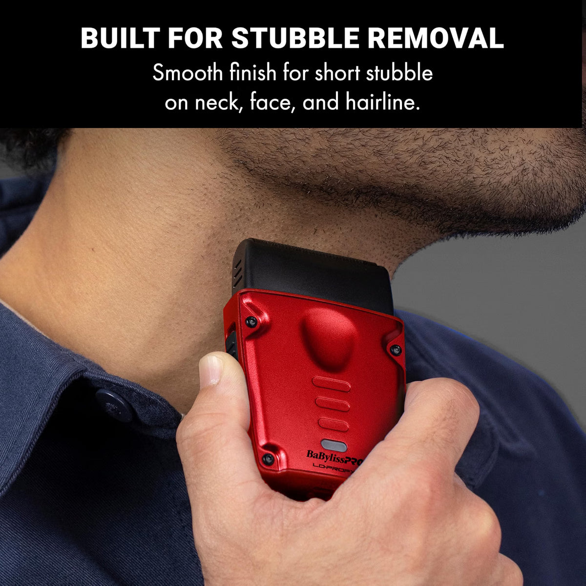 BaBylissPRO® Limited Edition LO-PROFX Compact Single-Foil Shaver (Red)