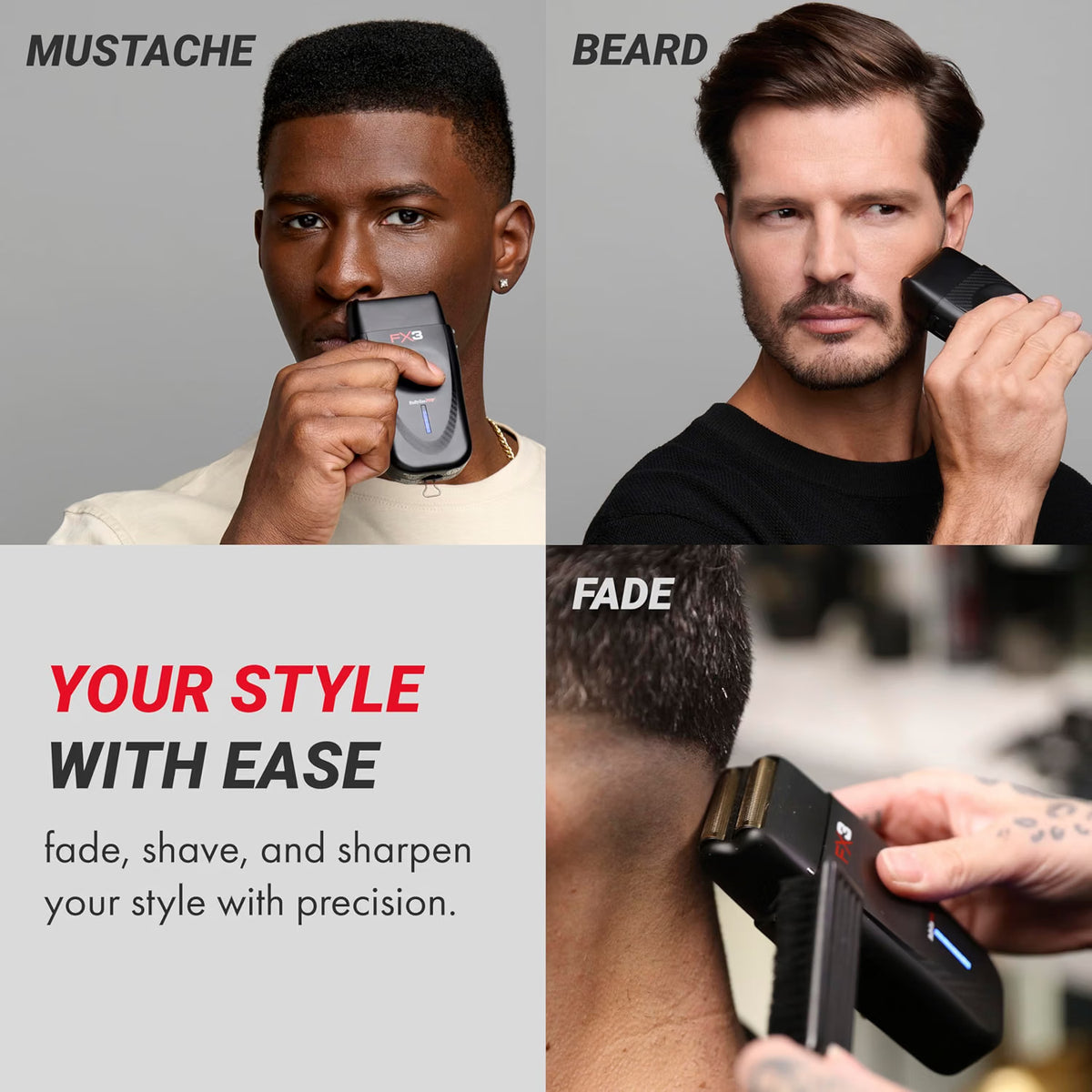 BaBylissPRO FX3 Professional High Speed Foil Shaver