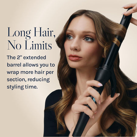 Bio Ionic Long Barrel Curling Iron 1"