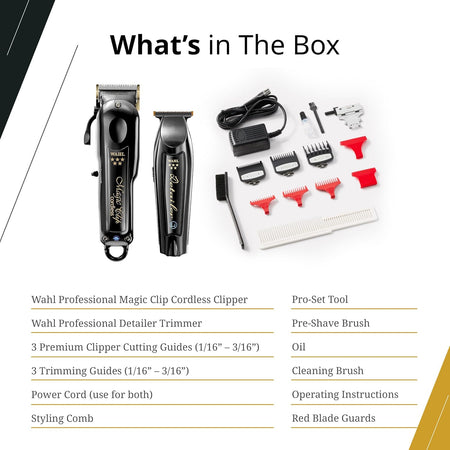 Wahl Cordless Clipper & Trimmer Combo