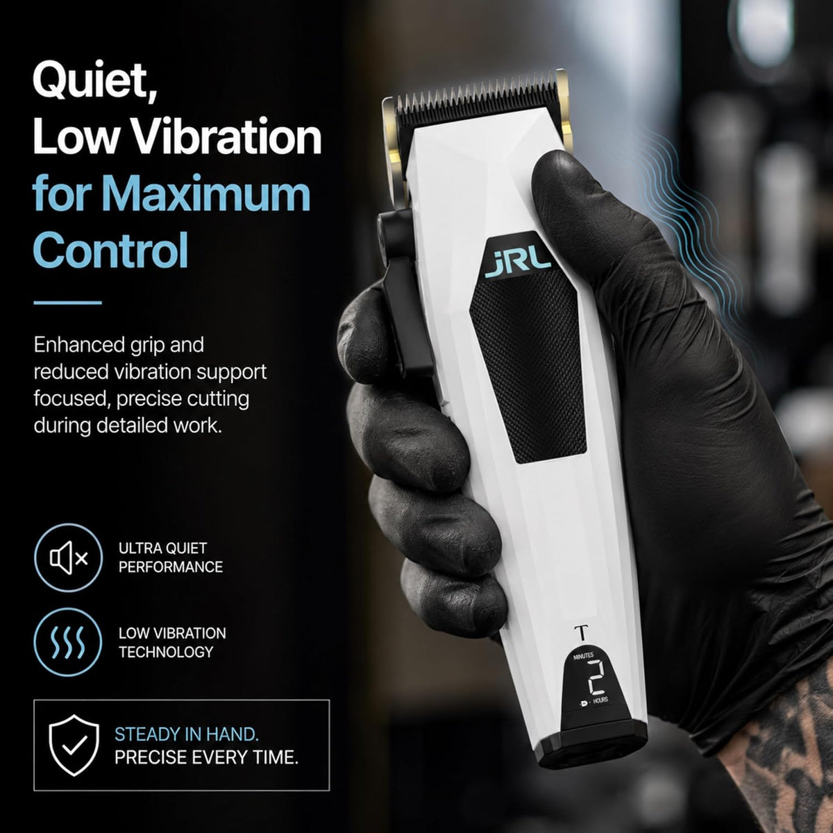 JRL 3000C Compact Clipper (White)