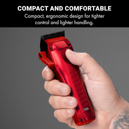 BaBylissPRO LO-PROFX Compact Clipper (Red)
