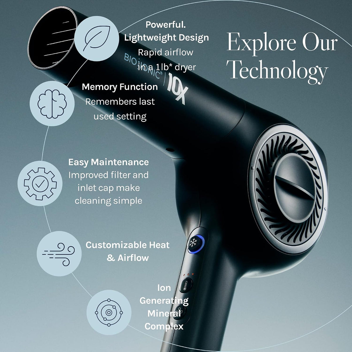 Bio Ionic 10X UltraLight Speed Dryer