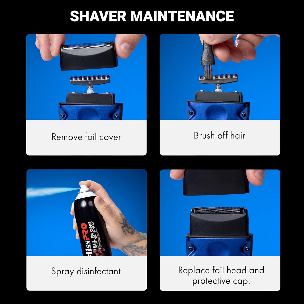 BaBylissPRO LO-PROFX Compact Series Single-Foil Shaver