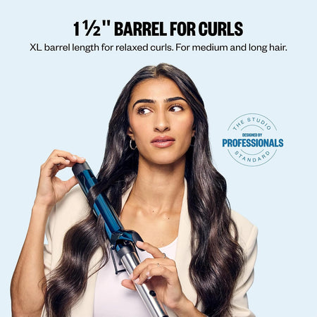 BaBylissPRO Nano Titanium 1 1/2" Extended Barrel Curling Iron