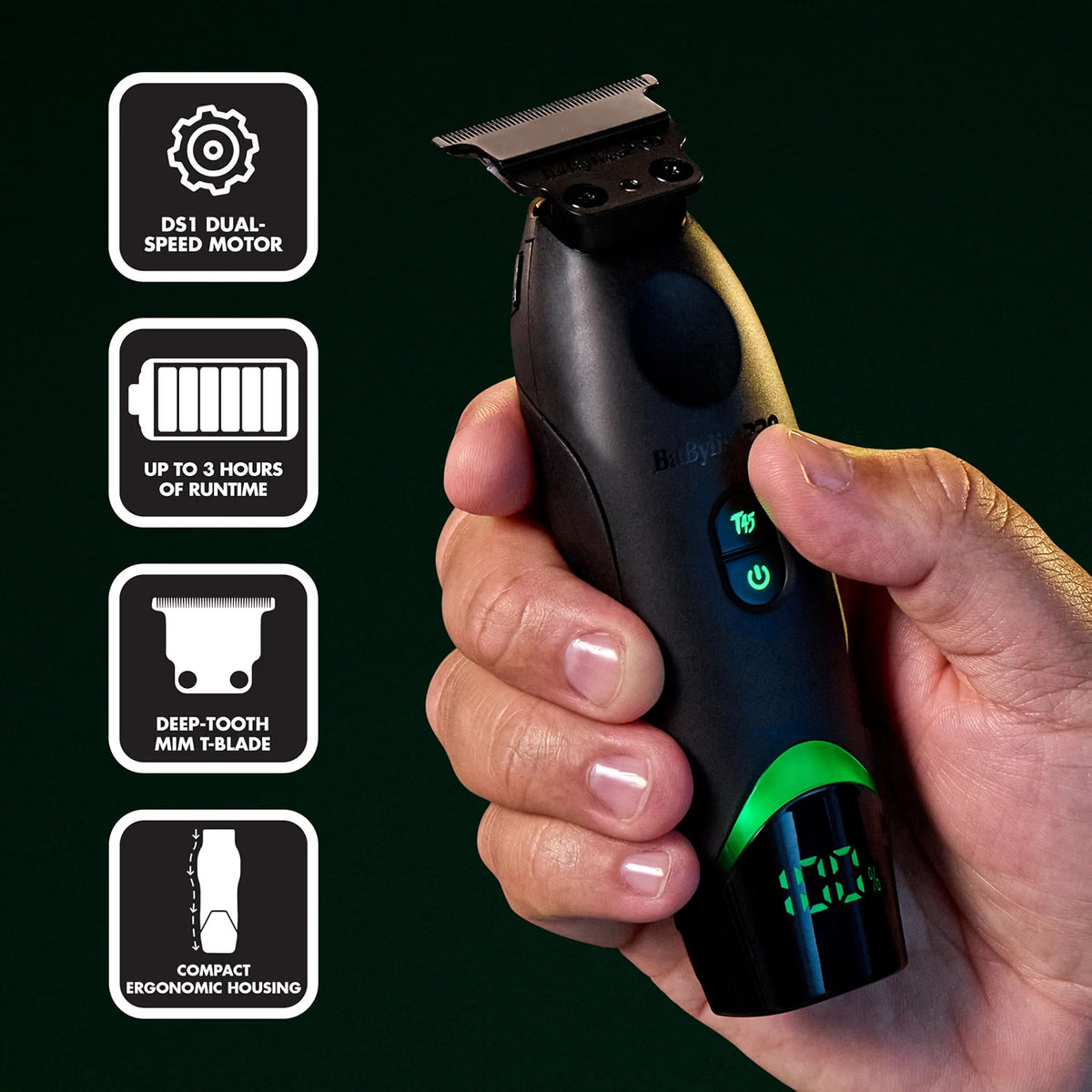BaBylissPRO x Tomb45 Wireless Charging Trimmer