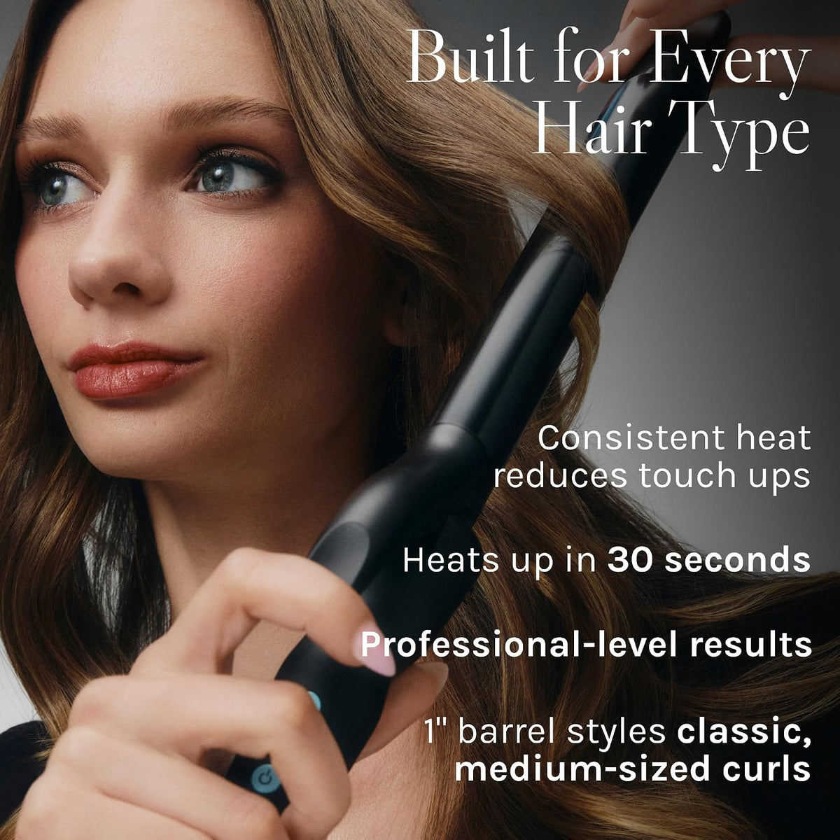 Bio Ionic Long Barrel Curling Iron 1"