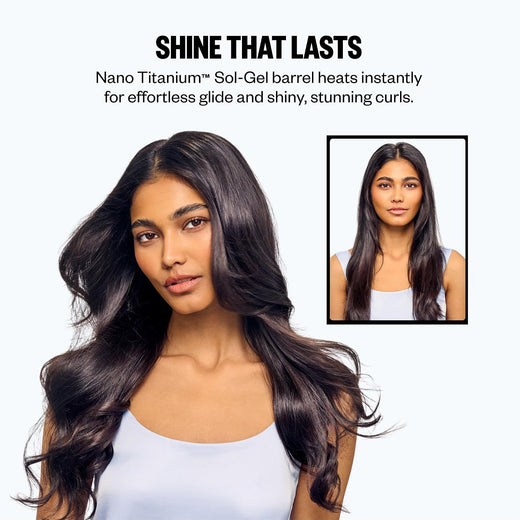BaBylissPRO Nano Titanium 1 1/4" Spring Curling Iron