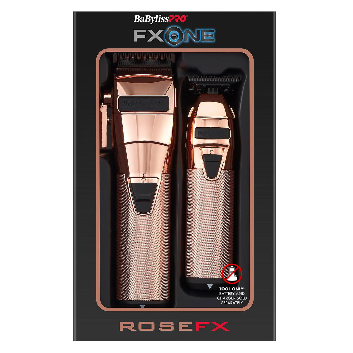 BaBylissPRO FXONE RoseFX Clipper & Trimmer Prepack (Tools Only)