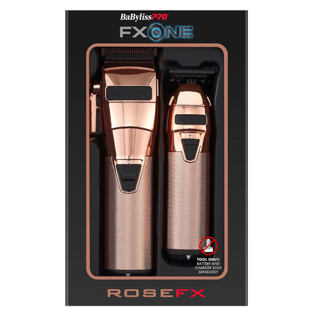 BaBylissPRO FXONE RoseFX Clipper & Trimmer Prepack (Tools Only)