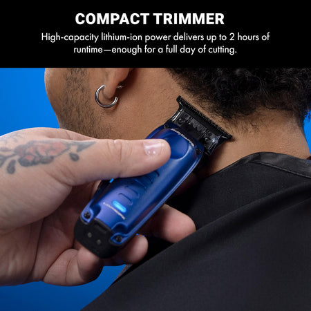 BaBylissPRO LO-PROFX Compact Series Clipper & Trimmer (Blue)