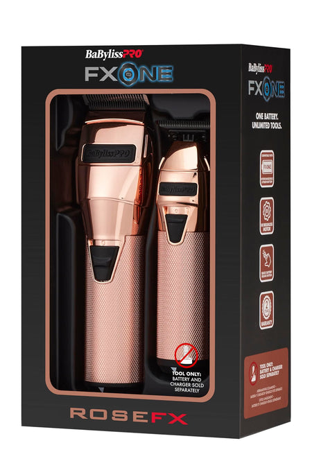 BaBylissPRO FXONE RoseFX Clipper & Trimmer Prepack (Tools Only)