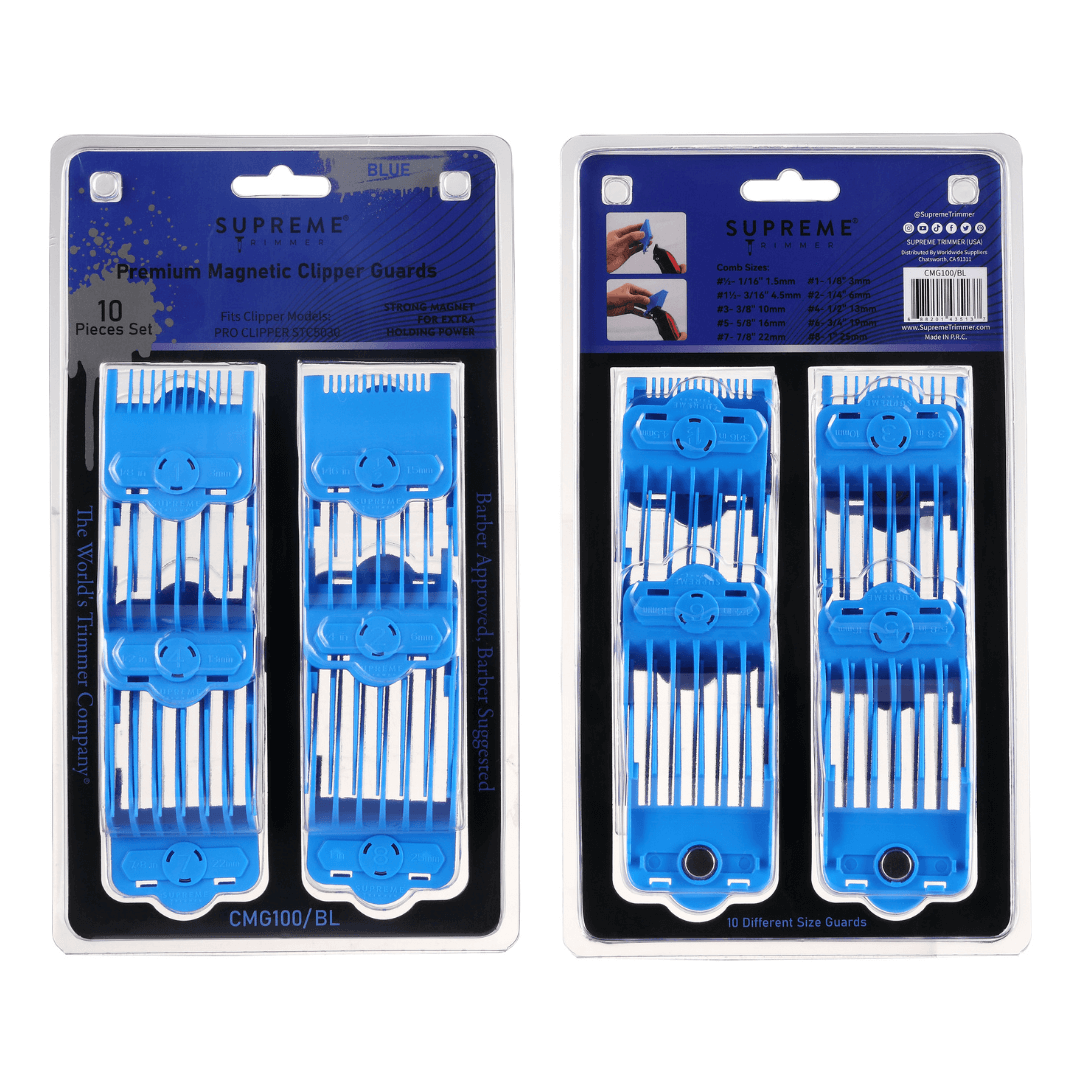 Supreme Trimmer Magnetic & Clip Guards for Clippers CMG100