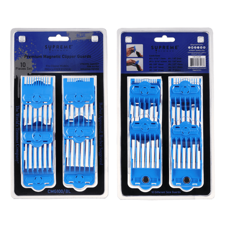 Supreme Trimmer Magnetic & Clip Guards for Clippers CMG100
