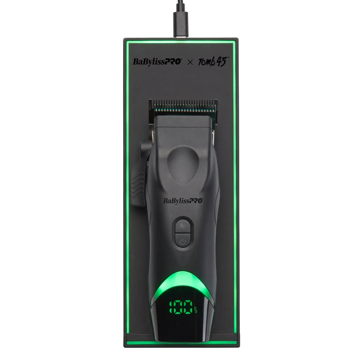 BaBylissPRO x Tomb45® Wireless-Charging Clipper & Trimmer
