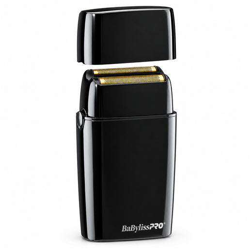 BaBylissPRO FOILFX02 Cord/Cordless Metal Double-Foil Shaver (Black)