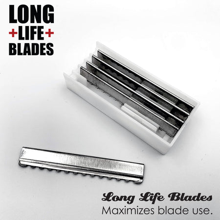 JW Silver Razor & Blades Kit