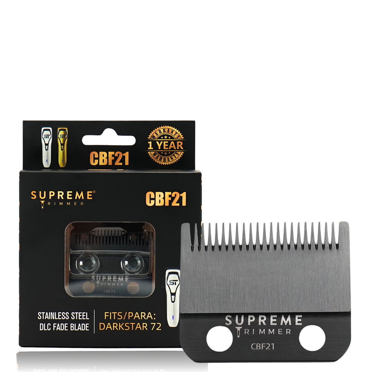 Supreme Trimmer Fade Blade for DarkStar Clipper-CBF21