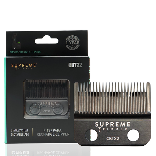 Supreme Trimmer Taper Blade for Recharge Clipper-CBT22