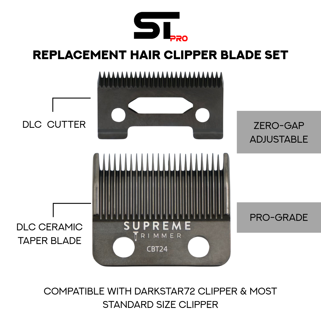 Supreme Trimmer Taper Blade for DarkStar Clipper-CBT24