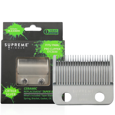 Supreme Trimmer Taper Blade For Pro Clipper-CBT818