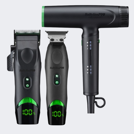 BaBylissPRO x Tomb45 Clipper, Trimmer and Nano Light Ionic Dryer Combo
