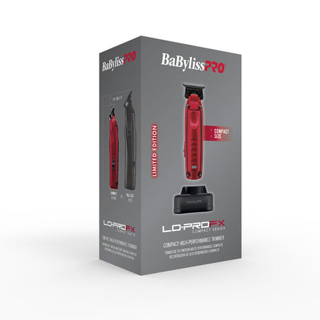BaBylissPro LO-PROFX Compact Trimmer (Red)