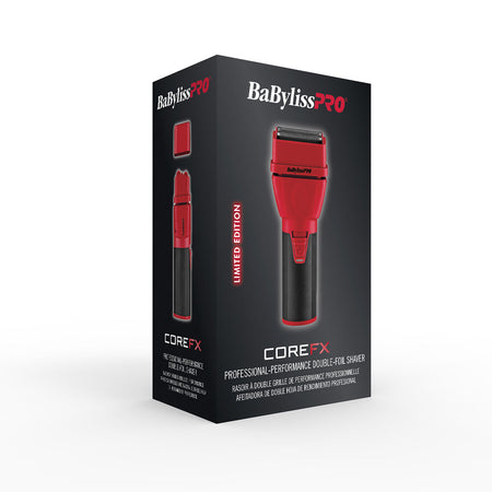 BaBylissPRO COREFX Double-Foil Shaver (Red)
