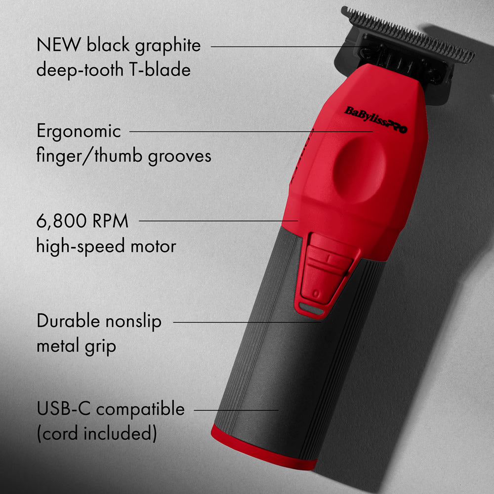 BaBylissPRO® COREFX Trimmer (Red)