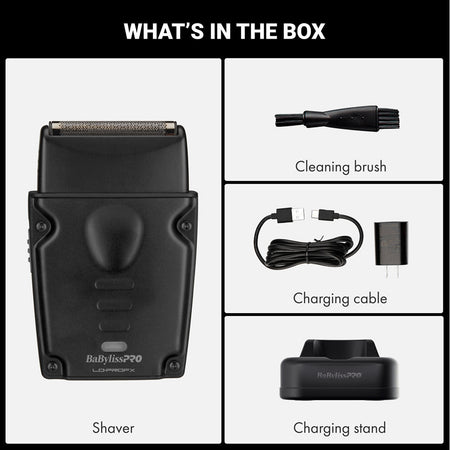 BaBylissPRO Compact LO-PROFX Shaver (Black)