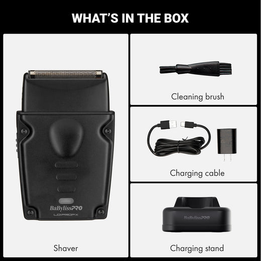 BaBylissPRO Compact LO-PROFX Shaver (Black)